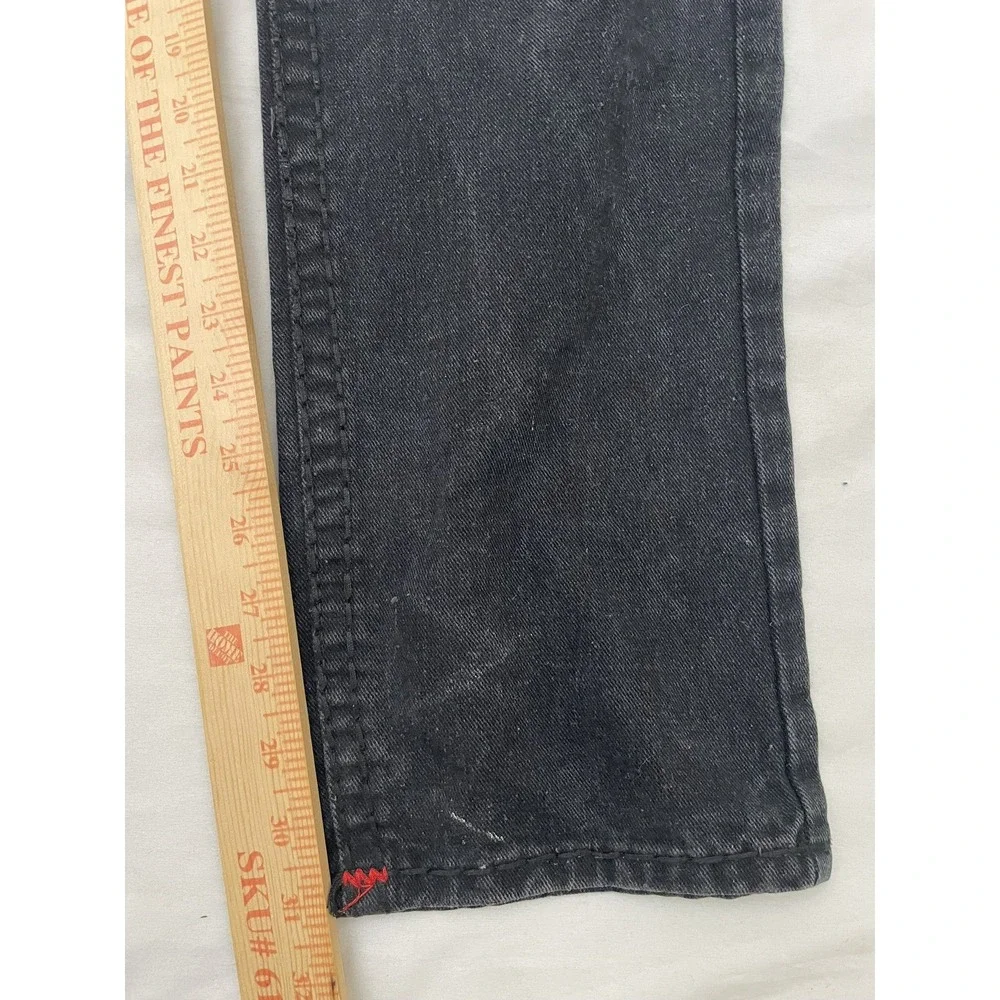 Vintage True Religion Billy Super T Jeans 32x31 Black Flap Pockets Made in USA
